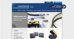 Desktop Screenshot of hantschedruckluft.de